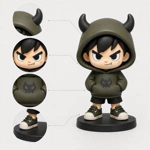 Modellini 3D in PVC Personalizzati, Stile Action Figure, Produzione Diretta di Giocattoli in Plastica per Accessori Anime e Modellismo - Product Image 4
