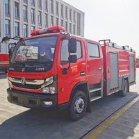 Camion de pompiers à mousse et eau Dongfeng Duolika 5000L Chine 6