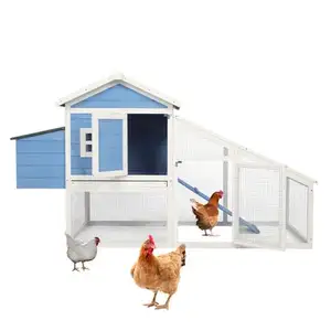 การจัดส่งฟรีไม้ฮัทช์ไก่ที่อยู่อาศัยนกพิราบบ้านไก่สุ่ม