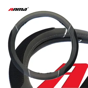 Car Accessories Interior Decoration OEM Service Vehicle Accessories Steering Wheel Covers Top Quality Leather Finished Protector
