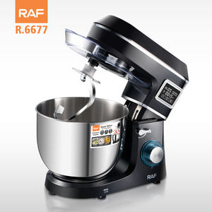 Robot pâtissier multifonction RAF 7L, 3 en 1, pétrin à pâte, écran LCD, support, robot culinaire pour la pâtisserie - Product Image 2
