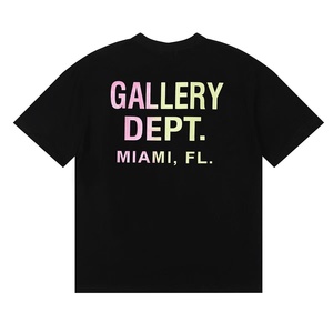 Nuova T-shirt Casual Stampata con Lettere Dipinte a Mano <span class=keywords><strong>e</strong></span> Sfumature, Unisex, Vestibilità Ampia, Manica Corta, Stile Graffiti Gallery, High Street - Product Image 5