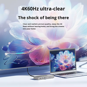 High Quality Usb c <strong>Docking</strong> <strong>Station</strong> 16 in 1 Notebook Four-Screen Display Type-C 3.2 Hub Multi-functional <strong>Docking</strong> <strong>Station</strong> - Product Image 6