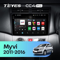 TEYES CC4 PRO pour Perodua Myvi 2011 - 2016 CarPlay Android Auto 2DIN Autoradio Car play Radio Multimédia Stéréo