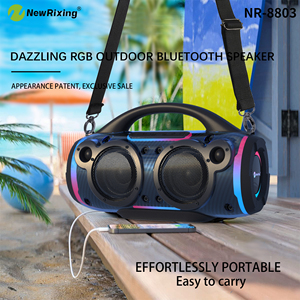 Altavoz Inalámbrico Portátil con Bluetooth NR-8803, <span class=keywords><strong>Karaoke</strong></span> para Cine en Casa y Uso con Computadora, Buenos Bajos - Product Image 2