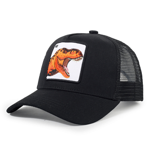 Gorra de Béisbol con Parche de Animal y Logotipo Personalizado, Diseño de Fábrica al por Mayor, Bordado 3D, Imagen Común, Estilo Deportivo Urbano, Unisex, Tipo Trucker - Product Image 2