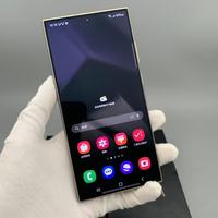 Smartphone Sumsun S25 Ultra 7,3 pouces 120 Hz OLED 16+512 Go Android 14 5G LTE Déverrouillé Reconnaissance Faciale MTK Deca Core Charge Rapide 120W