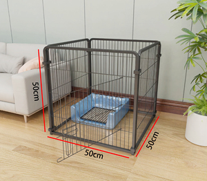 Clôture en métal solide et durable pour animaux de compagnie poulailler et barrière de <span class=keywords><strong>jardin</strong></span> pour chiens chats petits animaux matériau en fer de Style moderne - Product Image 1