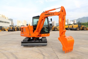 Excavadora de cadenas CDM6060 G4 de 5.8 toneladas, miniexcavadora, equipo de movimiento de tierras para construcción de carreteras, alta calidad - Product Image 3