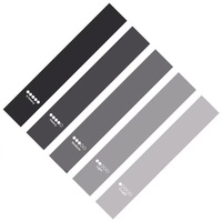 Bandes de Résistance pour Exercices, Lot de 5 Mini Boucles en TPE pour Entraînement à Domicile, Vente en Gros, Fournisseur OEM Personnalisé