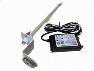 Lâmpadas Germicidas <span class=keywords><strong>UV</strong></span> para Purificação de Ar em Dutos HVAC, Purificador de Ar <span class=keywords><strong>UV</strong></span> 24V com Montagem Z e Ímã 18W - Product Image 4