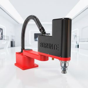 BORUNTE Four-axis Scara Robot 600mm Arm Length 3KG Payload Motor & Engine Industrial Robot Arm for Packaging Metal Processing - Product Image 1