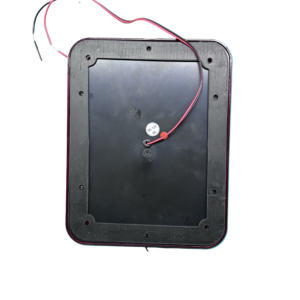 12V LED camion dei pompieri di emergenza luce di soccorso rosso blu quadrato lampeggiante luce di avvertimento materiale PC segnale di traffico per l'alta visibilità - Product Image 4