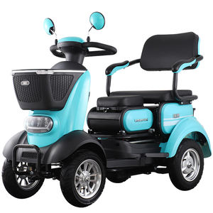 Xiangwu מכוסות דו-מושבי חשמלי ארבע גלגלים בלמים אלקטרומגנטיים קשישים ילד נכה - Product Image 4