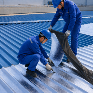 Membrane d'étanchéité pour joint de toiture en béton, feuille d'aluminium de 1,2 mm, résistante aux déchirures, haute adhérence, imperméabilisation - Product Image 4
