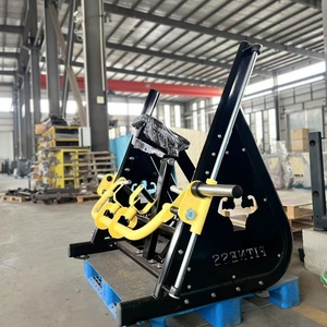 High-End Smith seduto estrema canottaggio attrezzature da <span class=keywords><strong>palestra</strong></span> attrezzature per il fitness commerciali canottaggio allenamento prono Smith fila - Product Image 3