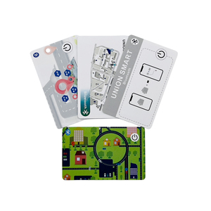 Long Range altra mỏng uuid BLE bluetooth đèn hiệu lập trình nhân viên theo dõi Thẻ định vị - Product Image 4