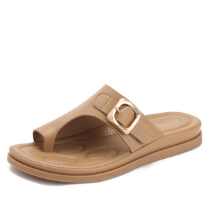 Nouvelles sandales plates romaines décontractées pour femme, style tongs, simples et polyvalentes, collection été 2026 - Product Image 2