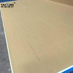 Gipspaneel De Yeso Laminas De Gipsplaat Pltre Ba13 Hydrofuge Sheetrock Gipsplaat Placas De Yeso 120X240 - Product Image 4