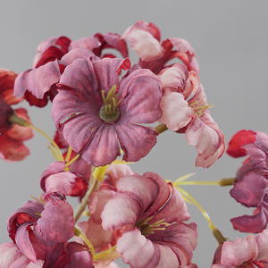 Fleur artificielle de haute qualité, longue branche, fleur sauvage, primevère du soir, <span class=keywords><strong>trompette</strong></span> persane, pour la décoration de la maison, <span class=keywords><strong>fausse</strong></span> fleur - Product Image 5