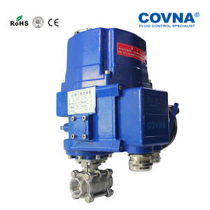 Válvula de Bola Motorizada de Acero Inoxidable Roscada a Prueba de Explosiones COVNA HK60Q-EX-3PS con Garantía de 90 Días - Product Image 2