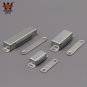 Support magnétique en acier inoxydable Disiwei pour porte d'armoire, accessoires de quincaillerie pour tiroir de meuble et connecteur de porte de placard - Product Image 2