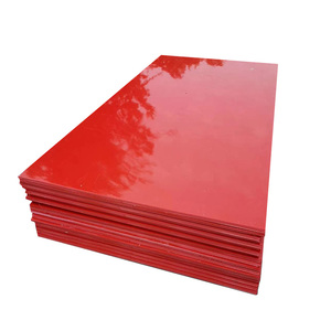 난연제가 포함된 HDPE 시트 4mm-10mm 적색 안전 최초 맞춤형 절단 서비스 - Product Image 1