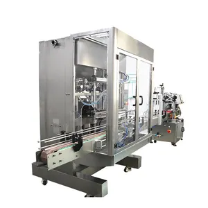 Automatic Small Bottle Liquid Filling Capping And Labeling Machines Bottle Packing Filling Machine Production Line