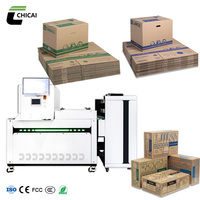 Nueva Impresora Digital de Inyección de Tinta de Alta Velocidad Onepass, 40m/min, 1200dpi, USB/Wi-Fi, Automática, Multifunción, para Cajas de Papel, Cajas Corrugadas, PLC
