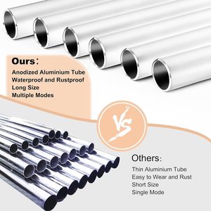 37-inch white aluminum <b>garden</b> wind chimes, classical music festival gifts, outdoor and indoor ornaments - Product Image 4