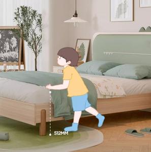 <span class=keywords><strong>Lit</strong></span> simple pour garçons et filles tout en bois massif Design <span class=keywords><strong>original</strong></span> orienté croissance 1.2 mètres - Product Image 6