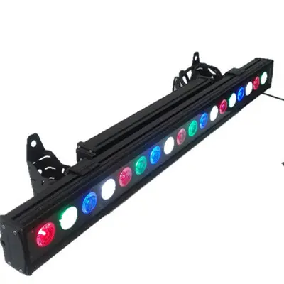 18x18 Wát 6 trong 1 tòa nhà LED Bar chiếu sáng LED thiết kế tường máy giặt chiếu sáng ngoài trời DMX RGB tuyến tính chiếu sáng