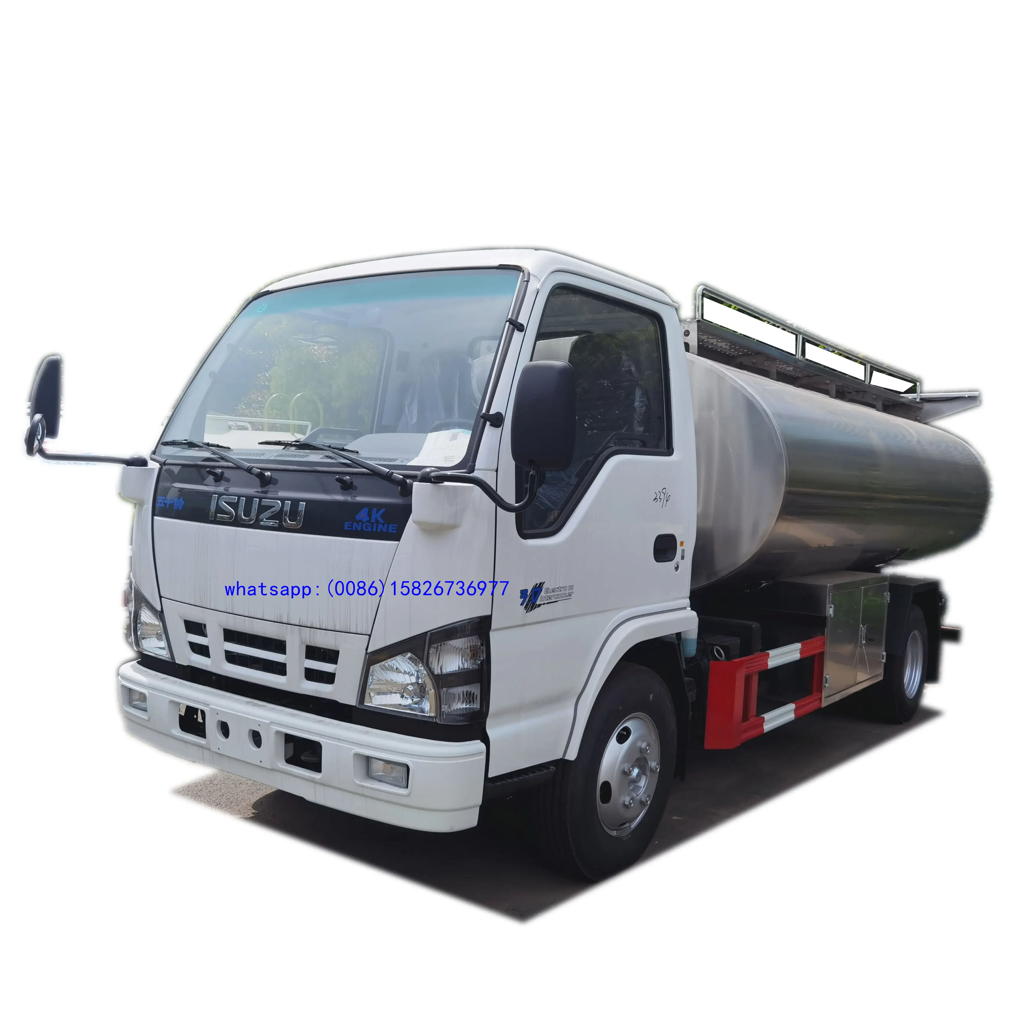 Japanese small 5ton milk tanker truck stainless steel Japan 5000 liters milk transport truck price