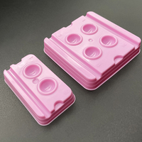 Nouvelle extension de cils en plastique jetable colle palette cils support adhésif cils sourcil teinture teinte plateau de levage