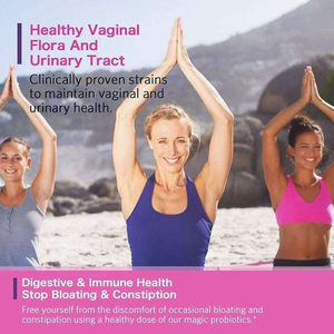 Cápsulas de Probióticos Veganos 100% Puros para Mujeres, 50 Mil Millones de UFC, 16 Cepas, Salud Natural del Sistema Inmunitario, Vaginal y Urinaria - Product Image 3