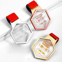 Médaille commémorative conçue sur mesure trophée de plaque en cristal trophée de sport personnalisé médaille de pièce de monnaie