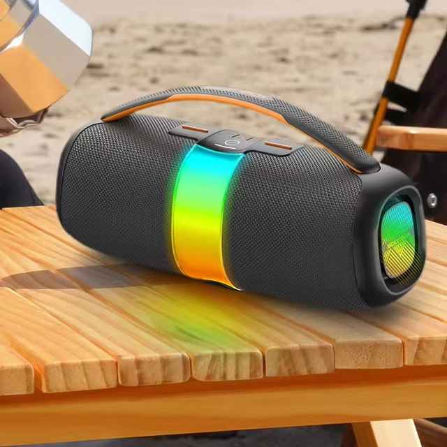 S5300 Colorful Wireless Hifi Outdoor Audio System Portable IPX6 Waterproof Speaker 60W Wireless Endurance Speaker