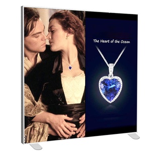 Portable Aluminum 20x8ft Double Side Illuminated Seg Led Backlit Display Stand Light Box for 20x10ft Trade Show <strong>Exhibition</strong> <strong>Booth</strong> - Product Image 1