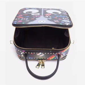 גבוה קצה אחד תיק כתף מיוחד נושא עין מיוחד צבע crobody תיק נשים כרטון מודפס handbag1807 - Product Image 3