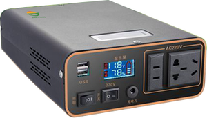 แหล่งจ่ายไฟแบบพกพา 150W 300W น้ำหนักเบา พร้อมตัวควบคุม MPPT ใช้ได้กับรถยนต์ เหมาะสำหรับการตั้งแคมป์กลางแจ้ง การใช้งานในบ้าน และกรณีฉุกเฉิน ความจุ 120-200wh - Product Image 2