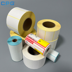 Thermal Barcode Label 50x30mm Glossy Thermal Label Sticker <b>Roll</b> for Retail Product Price Tag - Product Image 1