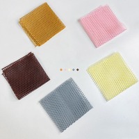 DS2918 Épurateur de vaisselle de cuisine sans odeur pour lave-vaisselle chiffons à vaisselle anti-rayures chiffons en maille chiffons en filet à vaisselle