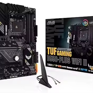 เมนบอร์ด ATX AM4 AMD WiFi6 <span class=keywords><strong>B550</strong></span>-PLUS เล่นเกม TUF เกรดทหารแกนคอนโซลเกม II3A ไวไฟ - Product Image 1