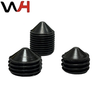 Vente en gros M12 * 10 12.9 GB78 Jeu de fixations en acier allié Pièce CNC OEM Vis à six pans creux en métal industriel personnalisées Boulons à pointe conique