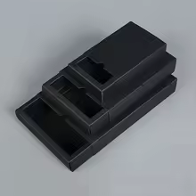 Les boîtes à tiroirs en papier en plastique populaires <span class=keywords><strong>ont</strong></span> une construction robuste qui les rend adaptées à l'emballage de petits cadeaux - Product Image 4