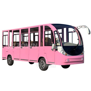Fabricante Chino de Autobuses Turísticos Eléctricos Personalizados, Vehículo Turístico de 8-23 Plazas para Transporte en Parques y Resorts - Product Image 3
