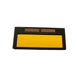하이 퀄리티 사용자 정의 골든 컬러 90*30mm 자동 어둡게 용접 필터 렌즈 중국에서 - Product Image 3
