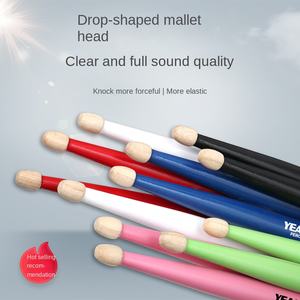 ชุดไม้ตีกลองสีวอลนัทเมเปิ้ลชุด5A ไม้ตีกลองแจ๊สสำหรับผู้ใหญ่ - Product Image 3