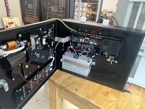 Panneau de commande d'alarme incendie adressable à 1 boucle Tanda TX7001 avec écran LCD, certifié TUV - Product Image 3