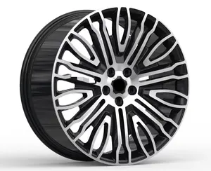 21 22 Inch Custom Forged Wheels for Range Rover 5x120 Gloss Black Machined Face Sport rims
